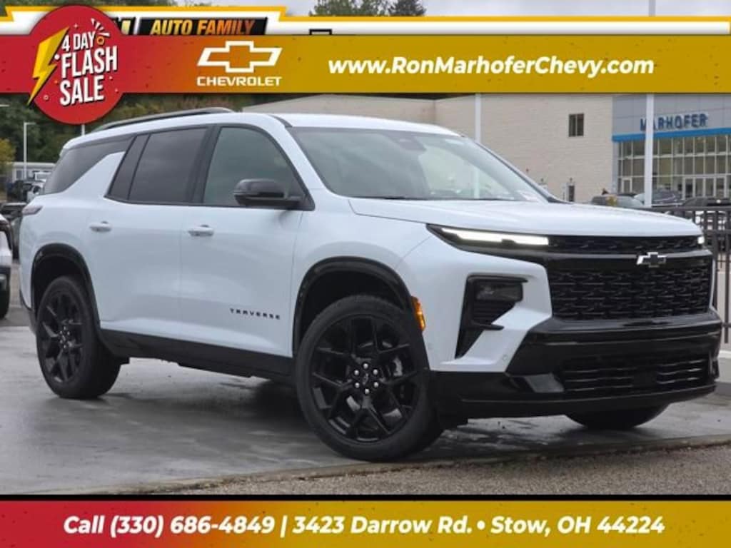 New 2026 Chevrolet Traverse RS SUV