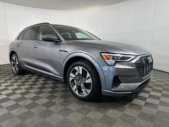 Used 2021 Audi e-tron Premium with VIN WA1AAAGE4MB007790 for sale in Stow, OH