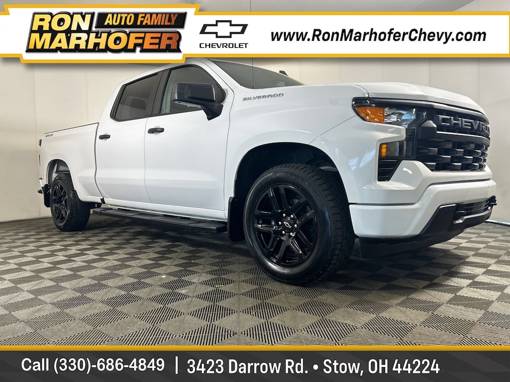 Used 2022 Chevrolet Silverado 1500 Custom Truck Crew Cab