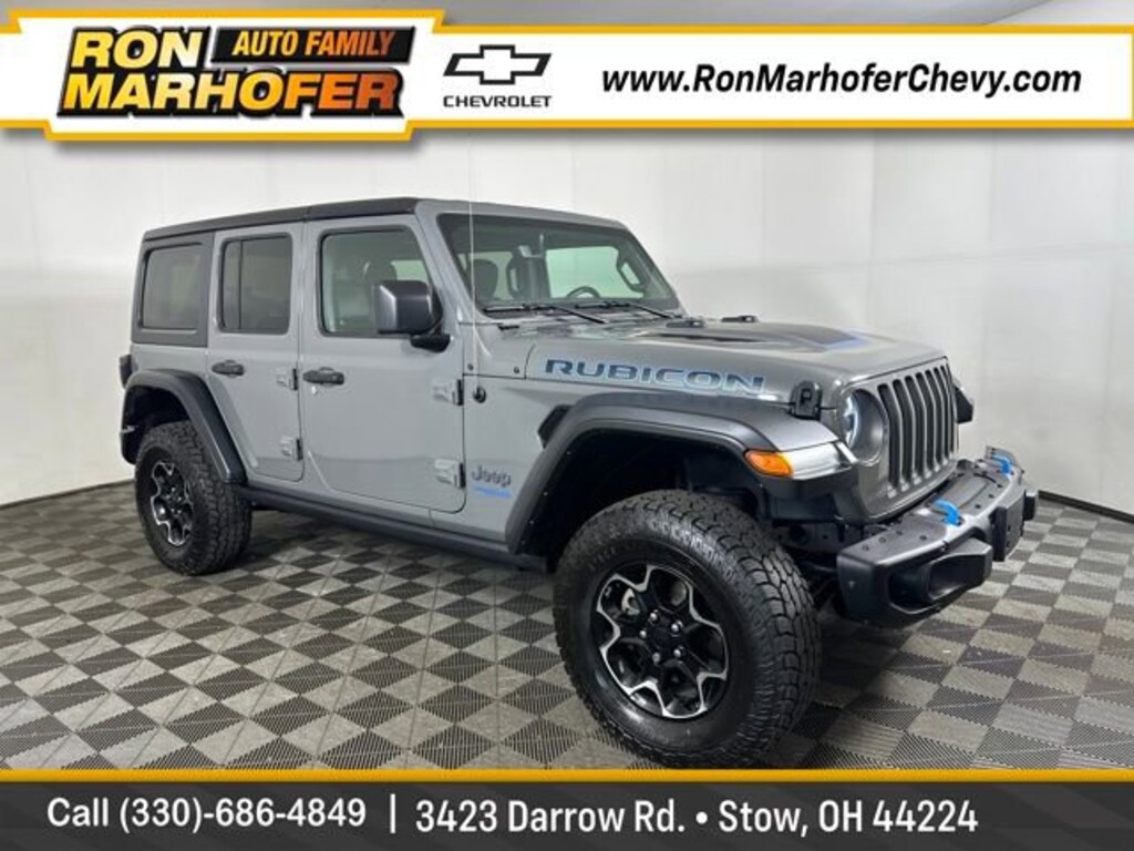 Used 2021 Jeep Wrangler 4xe Unlimited Rubicon SUV