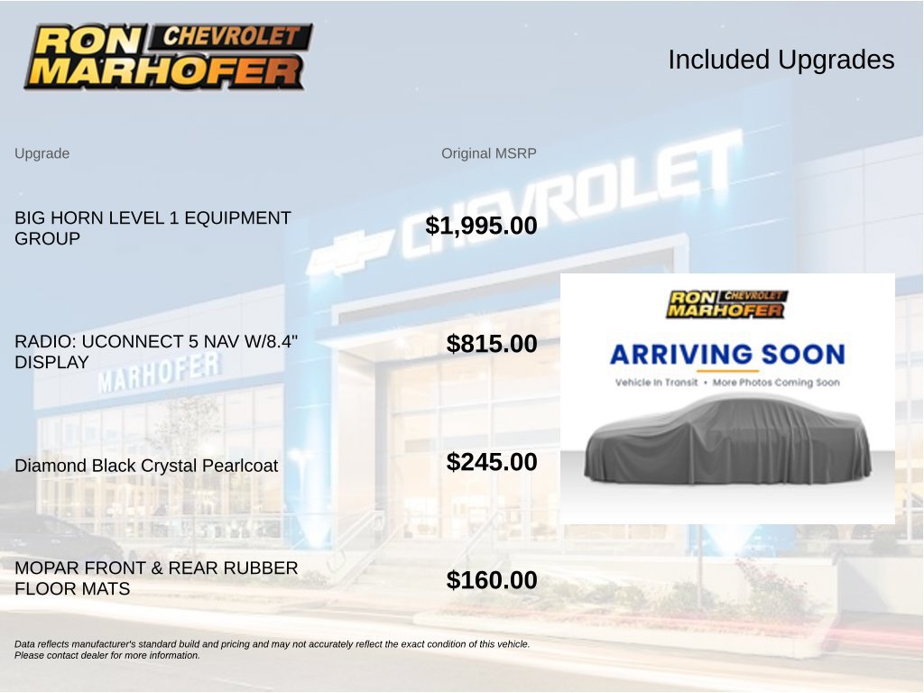 Used 2023 Ram 1500 Big Horn Truck Quad Cab