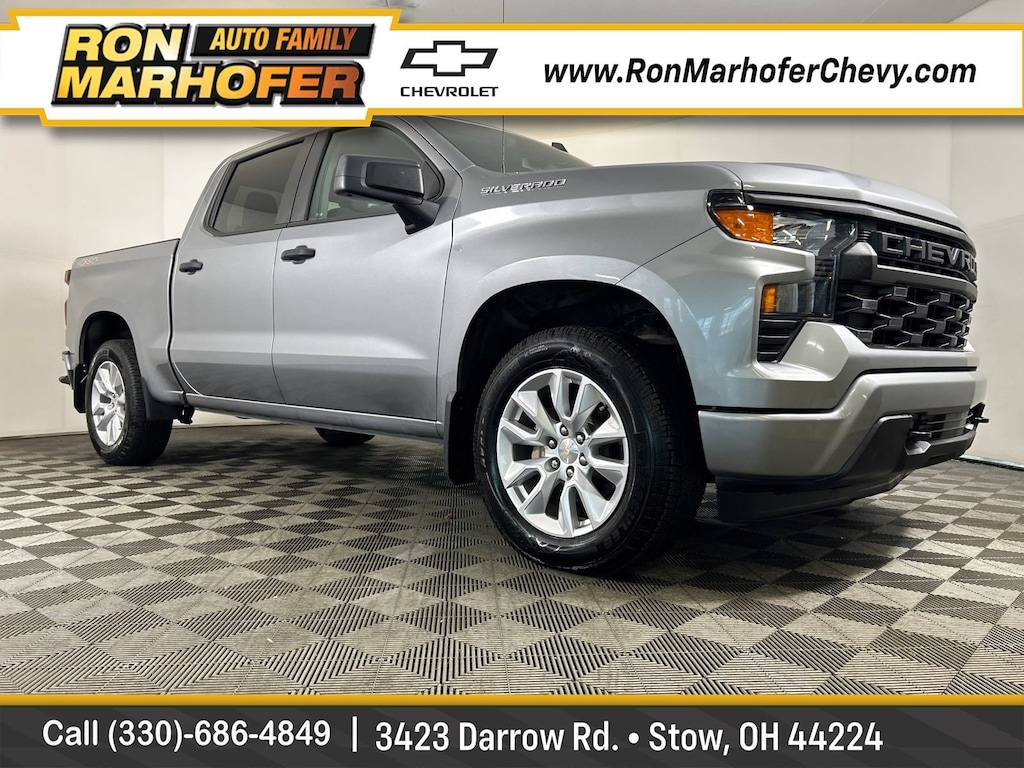 Used 2024 Chevrolet Silverado 1500 Custom Truck Crew Cab