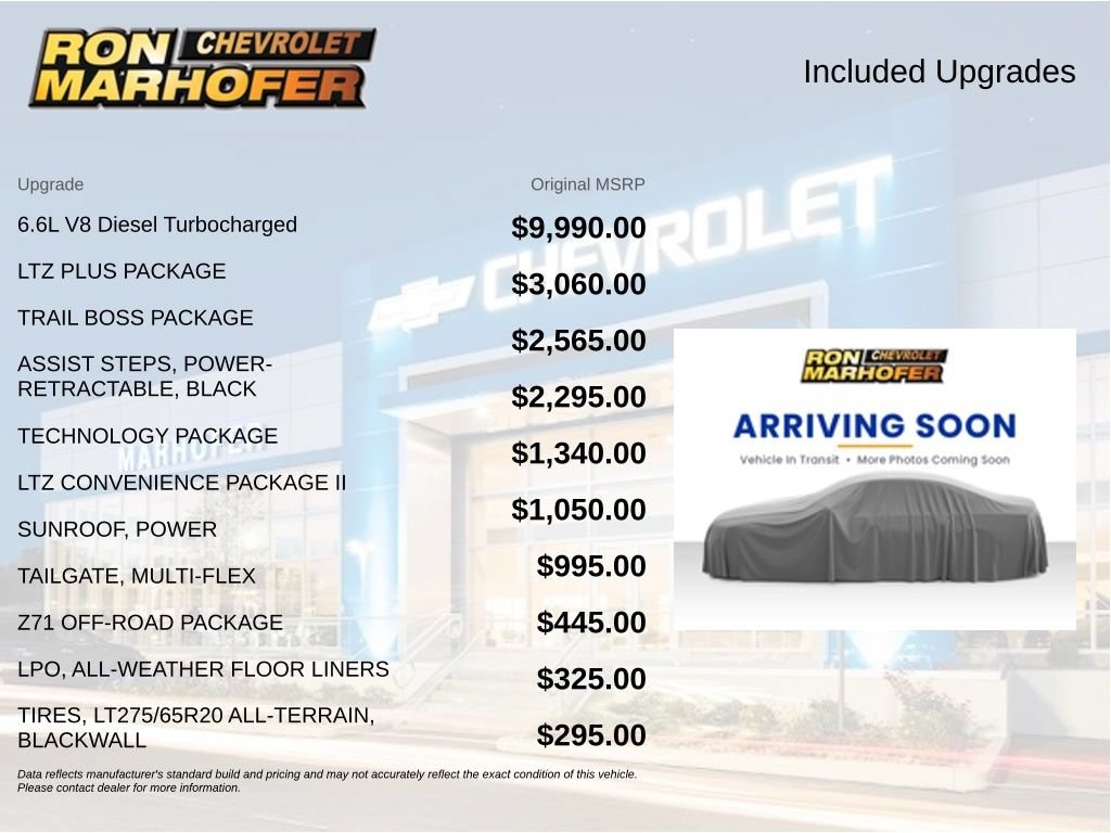 Used 2026 Chevrolet Silverado 2500 HD LTZ Truck Crew Cab