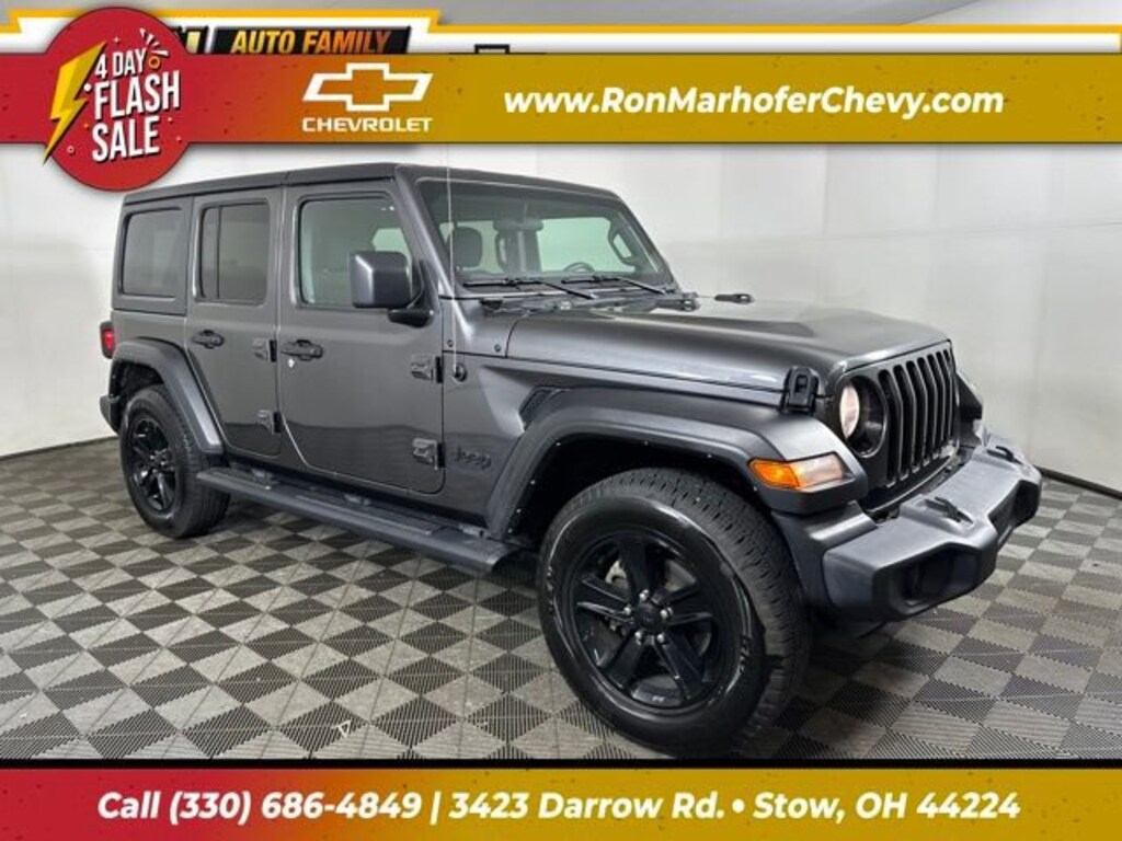 Used 2021 Jeep Wrangler Unlimited Sport Altitude SUV