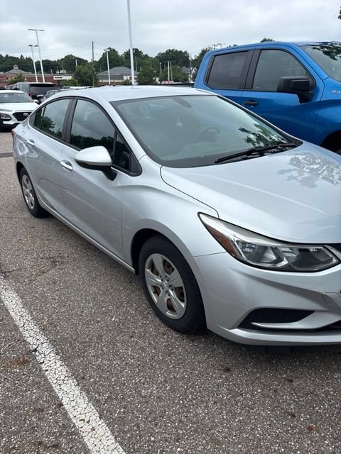 Used 2017 Chevrolet Cruze LS with VIN 1G1BC5SM9H7216261 for sale in Stow, OH