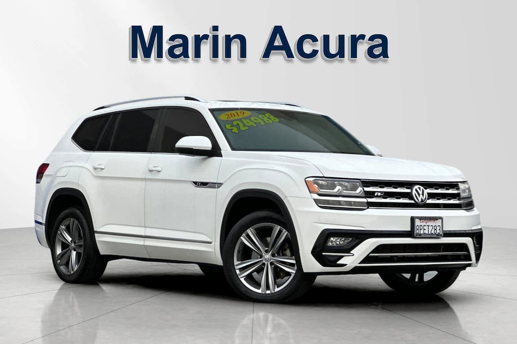 Used 2019 Volkswagen Atlas 3.6L V6 SEL R-Line 4MOTION SUV