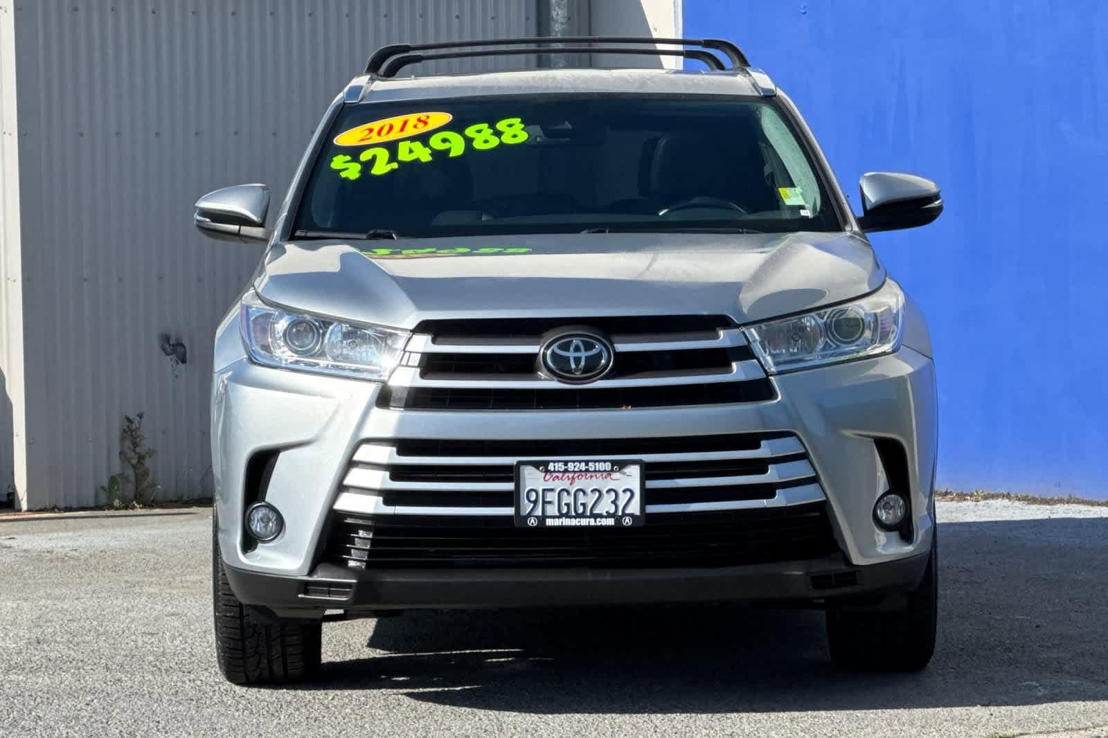 2018 Toyota Highlander XLE V6 photo 3