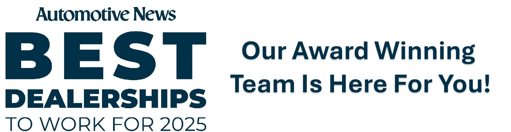 Best Daelership to Work For