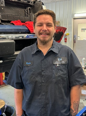 Staff member Dylan Dearmann from a541a5c045e5