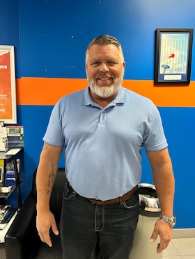 Staff member Kenny Branson from cc451b923912