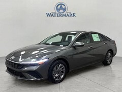 2026 Hyundai Elantra Hybrid Blue Sedan