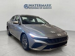 2025 Hyundai Elantra Hybrid Blue Sedan