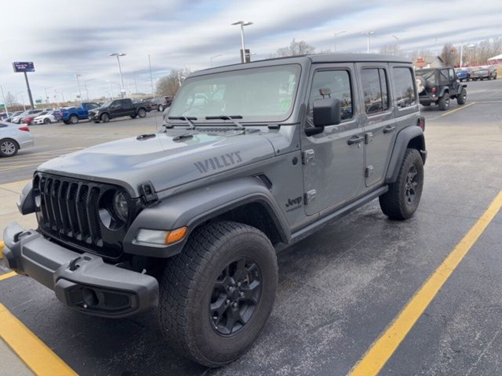 Used 2022 Jeep Wrangler Unlimited Willys SUV