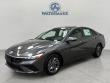 New 2025 Hyundai Elantra Hybrid Blue Sedan