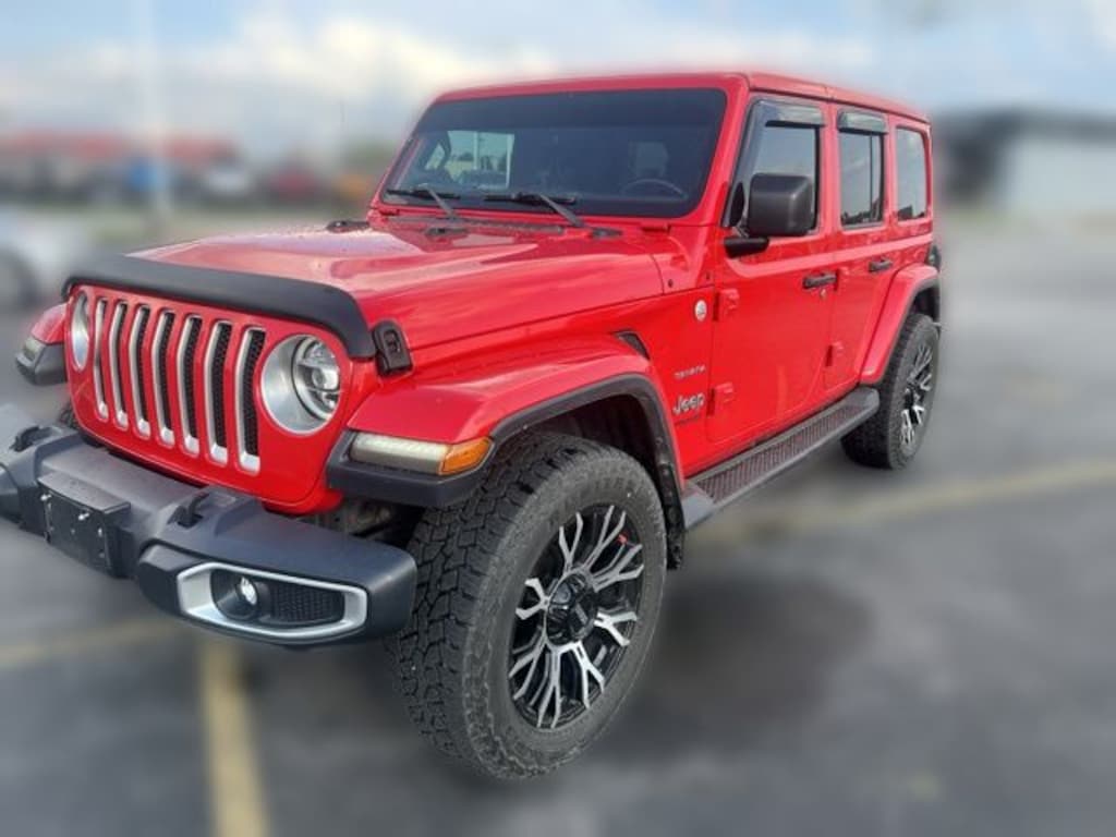 Used 2018 Jeep Wrangler Unlimited Sahara 4x4 SUV
