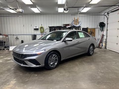 2026 Hyundai Elantra Hybrid Blue Sedan