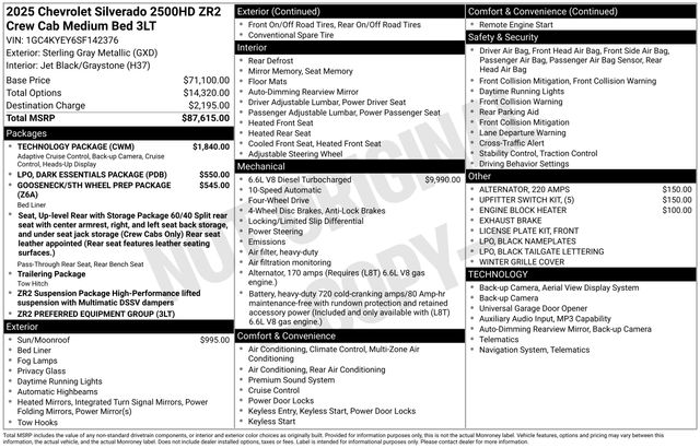 2025 Chevrolet Silverado 2500HD ZR2 - Photo 43