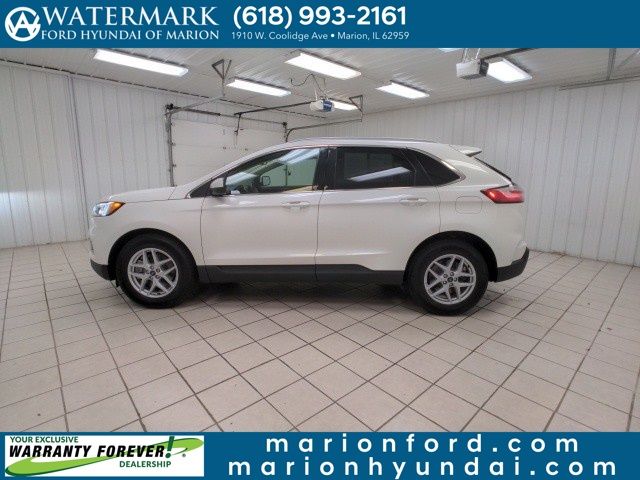 Used 2021 Ford Edge SEL with VIN 2FMPK4J95MBA34352 for sale in Marion, IL