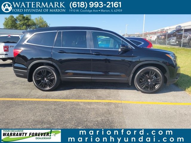 Used 2022 Honda Pilot SE with VIN 5FNYF6H25NB005147 for sale in Marion, IL