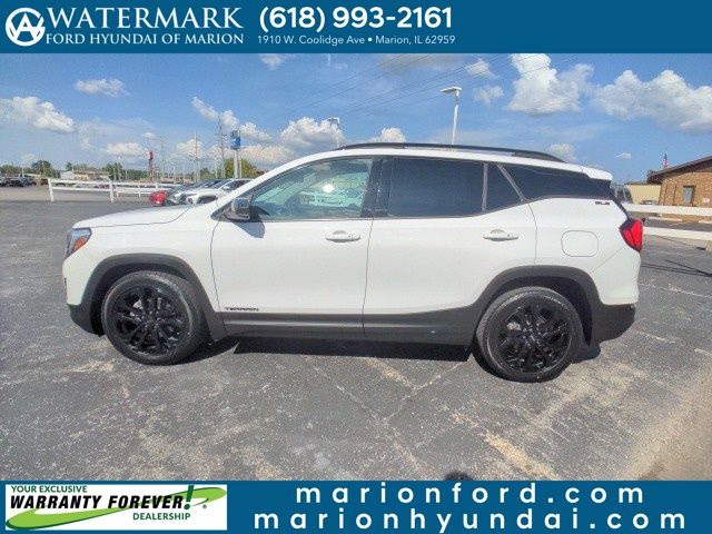 Used 2021 GMC Terrain SLE with VIN 3GKALMEV0ML401200 for sale in Marion, IL