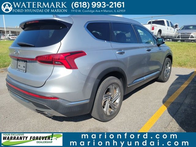 Used 2021 Hyundai Santa Fe SEL with VIN 5NMS34AJ2MH310011 for sale in Marion, IL