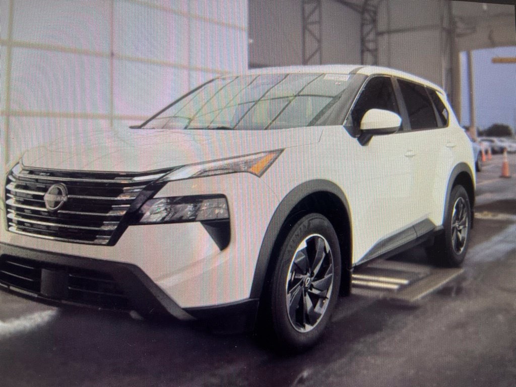 Everest White Pearl 2024 Nissan Rogue SUV / Crossover All-Wheel Drive Continuously Variable Transmission