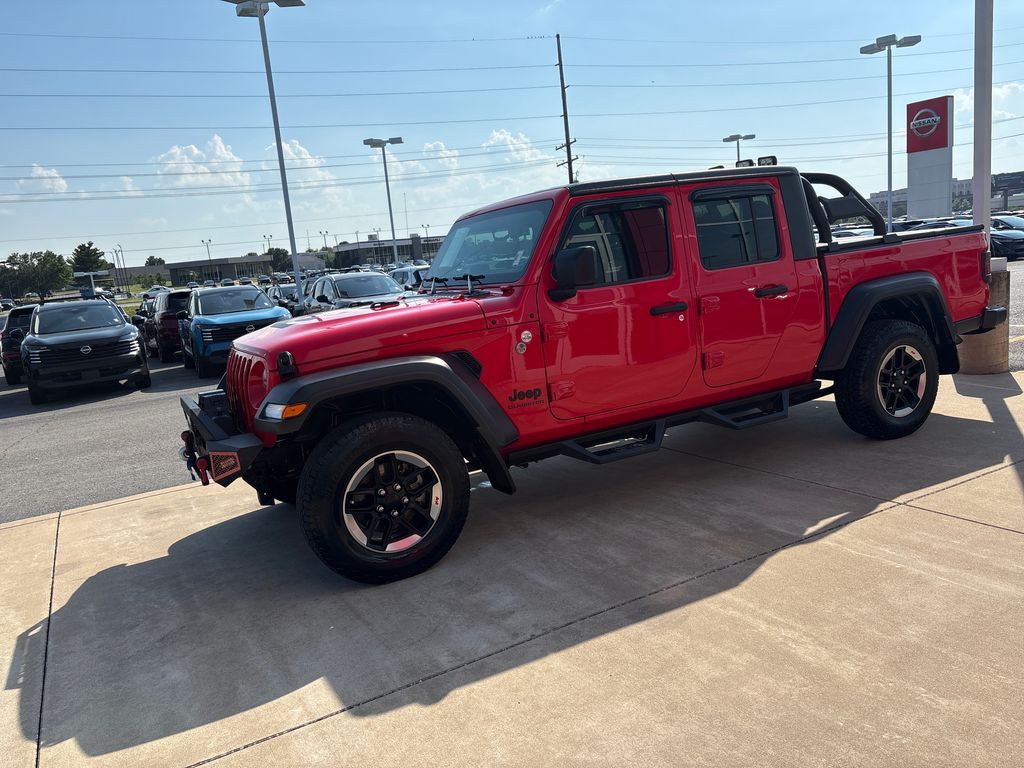 Firecracker Red 2020 Jeep Gladiator Pickup Truck Four-Wheel Drive 8-Speed Automatic