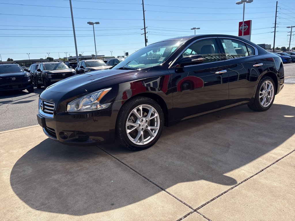 Red (Crimson Black) 2014 Nissan Maxima Sedan Front-Wheel Drive Continuously Variable Transmission