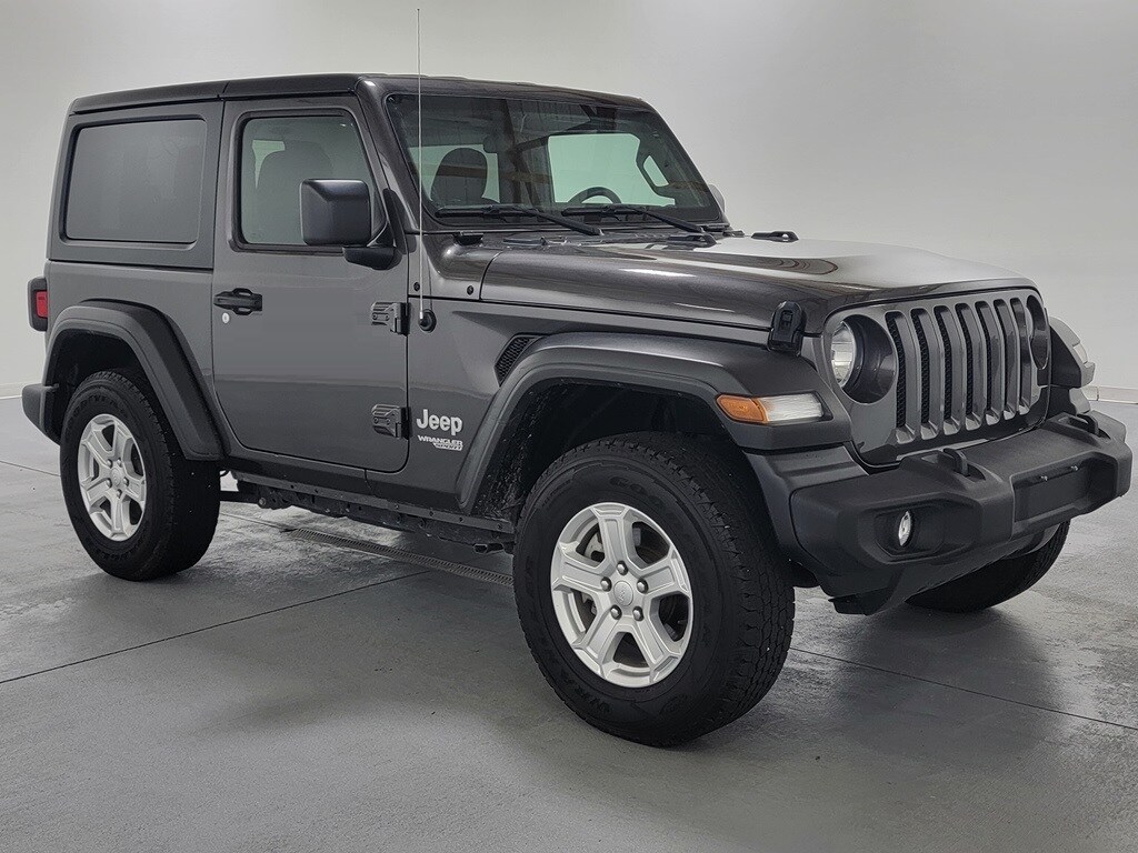 Used 2020 Jeep Wrangler Sport S with VIN 1C4GJXAN7LW130602 for sale in Marion, IL