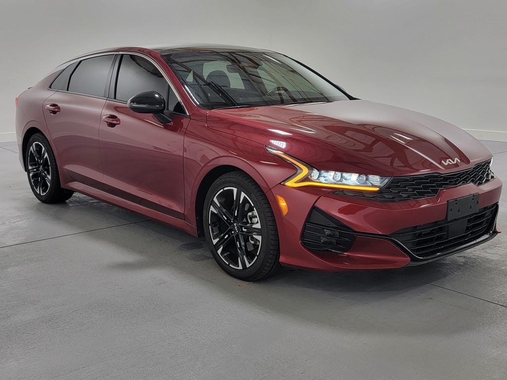 Used 2022 Kia K5 GT-Line with VIN 5XXG64J28NG085907 for sale in Marion, IL
