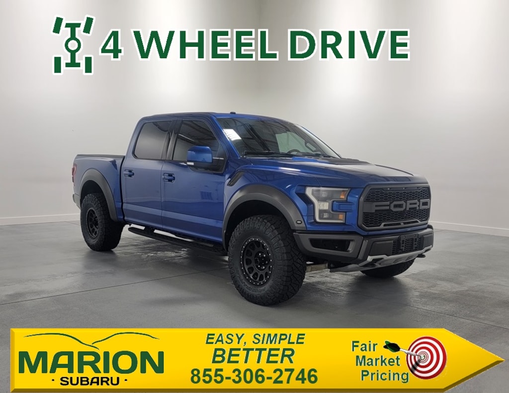 Used 2018 Ford F-150 Raptor Truck SuperCrew Cab