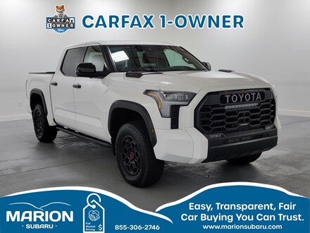Featured Used 2025 Toyota Tundra i-FORCE MAX TRD Pro Truck CrewMax 5TFPC5DB0SX109485 for Sale in Marion, IL