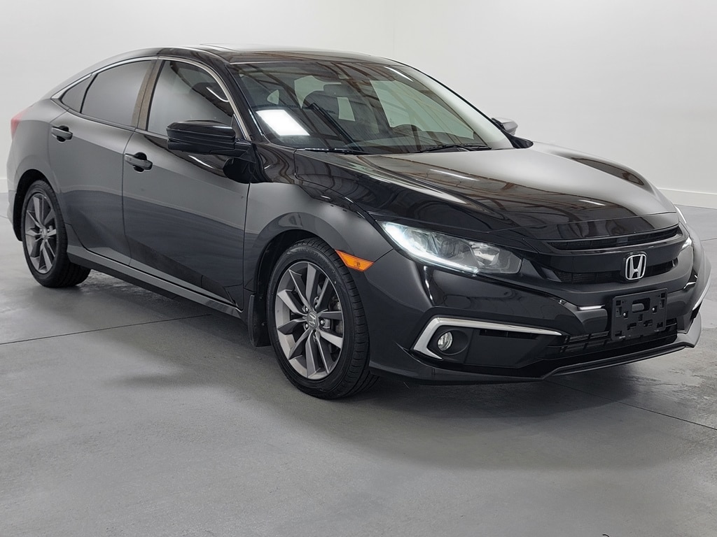 Used 2019 Honda Civic EX-L with VIN 19XFC1F72KE013628 for sale in Marion, IL