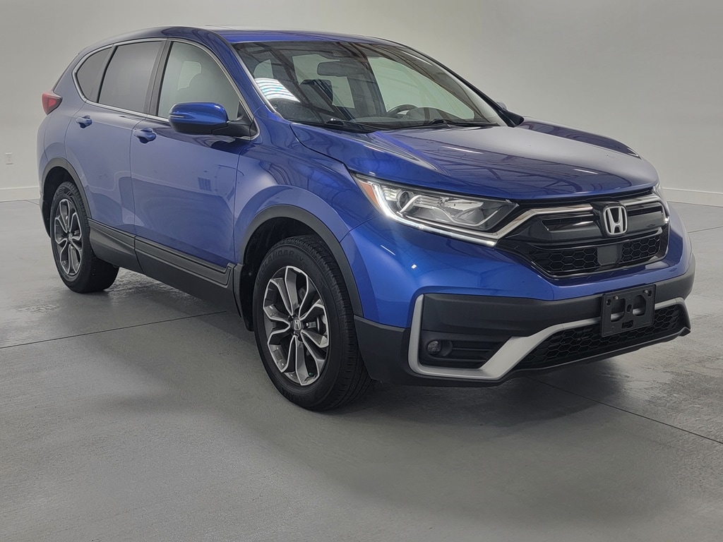 Used 2021 Honda CR-V EX-L with VIN 7FARW2H86ME017313 for sale in Marion, IL