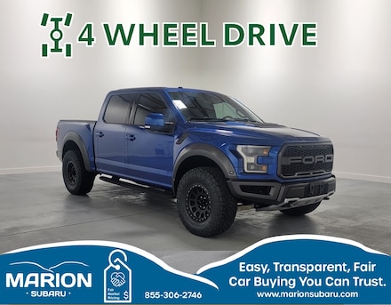Featured Used 2018 Ford F-150 Raptor Truck SuperCrew Cab 1FTFW1RG4JFD13310 for Sale in Marion, IL