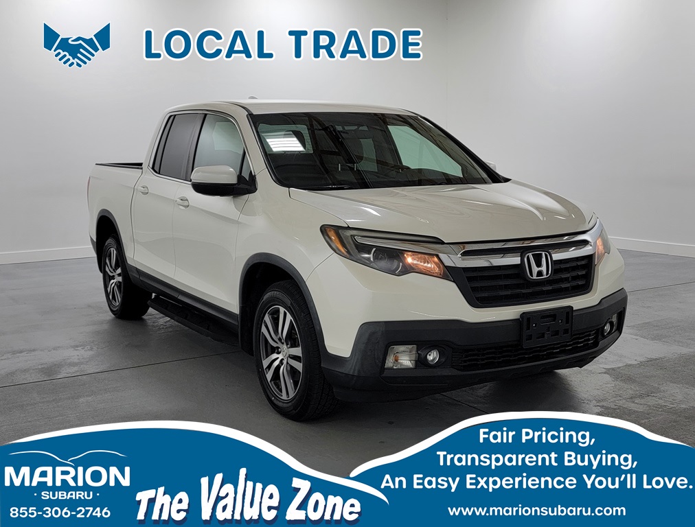 Featured Used 2017 Honda Ridgeline RTS Truck Crew Cab 5FPYK3F47HB019884 for Sale in Marion, IL