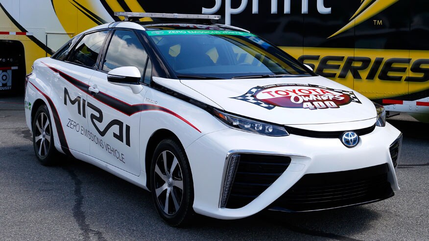 Toyota Mirai pace car