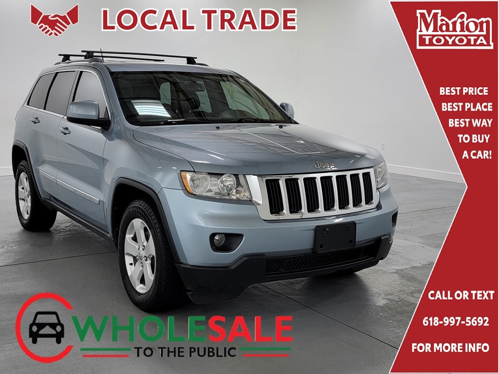 Used 2013 Jeep Grand Cherokee Laredo with VIN 1C4RJFAG9DC545038 for sale in Marion, IL