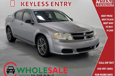 Featured used 2013 Dodge Avenger SE Sedan 1C3CDZAGXDN571655 for sale in Marion, IL