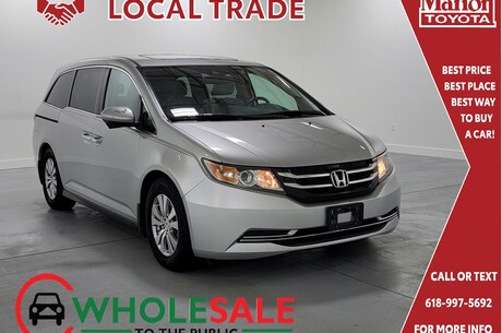 Featured used 2014 Honda Odyssey EX-L Van 5FNRL5H64EB030888 for sale in Marion, IL