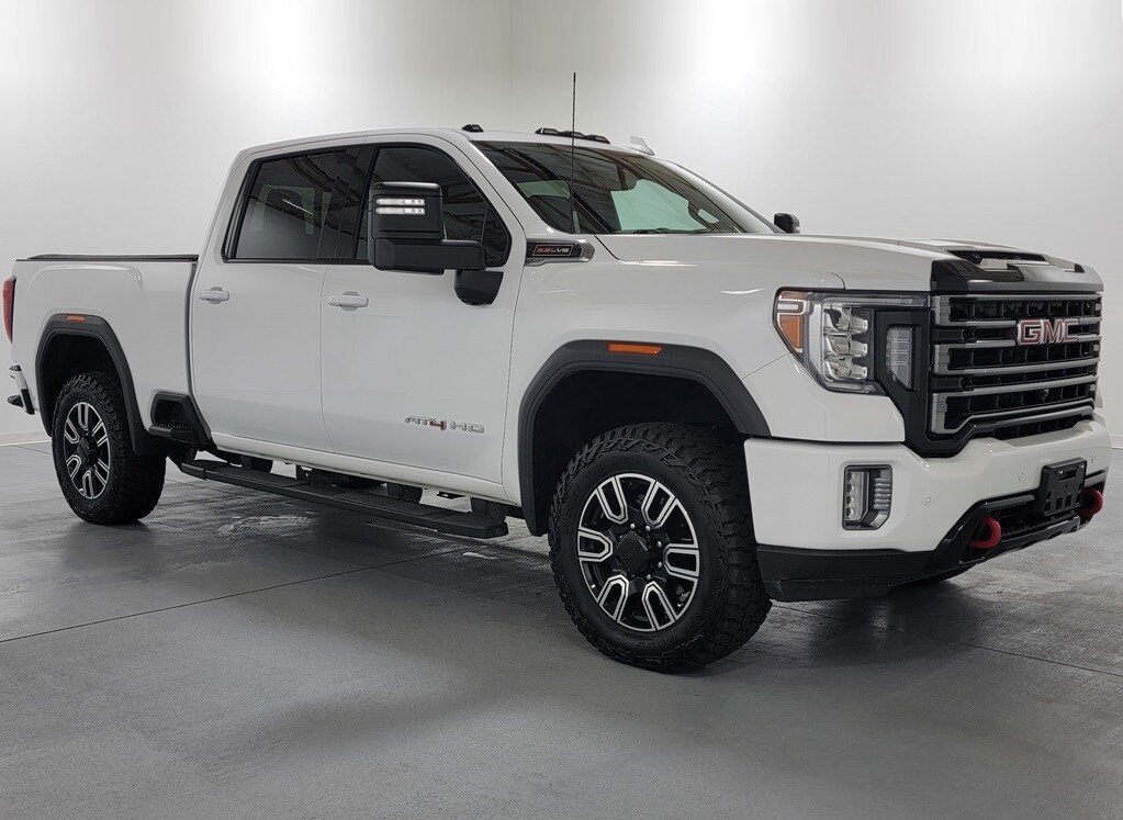 Used 2020 GMC Sierra 2500HD AT4 with VIN 1GT49PE79LF313720 for sale in Marion, IL