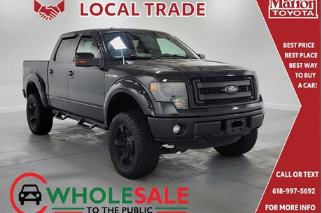 Featured used 2014 Ford F-150 FX4 Truck SuperCrew Cab 1FTFW1EF7EKF06092 for sale in Marion, IL