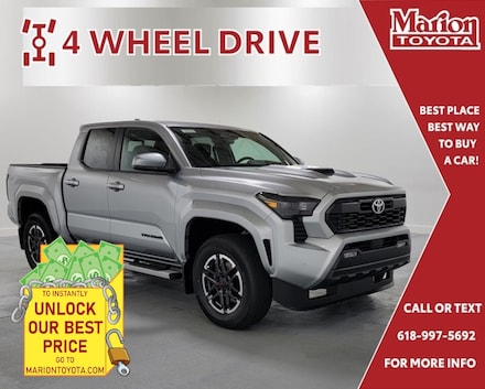 Featured new 2025 Toyota Tacoma TRD Sport 4X4 DOUBLE CAB for sale in Marion, IL