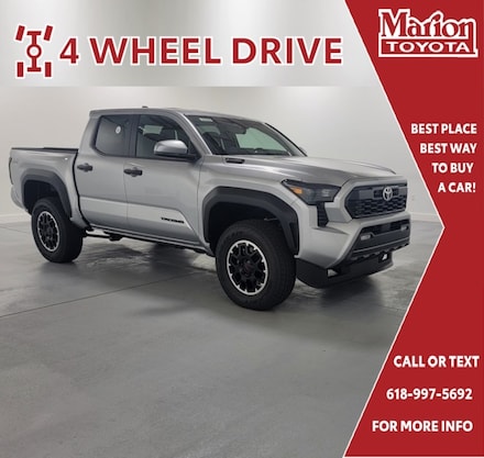 Featured new 2025 Toyota Tacoma i-FORCE MAX TRD Off-Road 4X4 DOUBLE CAB HV for sale in Marion, IL
