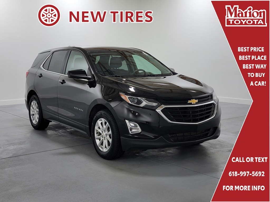 Used 2019 Chevrolet Equinox LT with VIN 2GNAXKEV6K6129460 for sale in Marion, IL