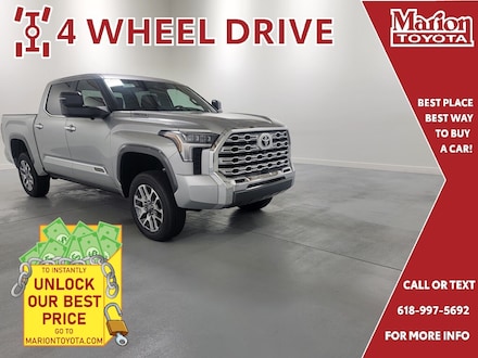 Featured new 2025 Toyota Tundra i-FORCE MAX 1794 Edition 1794 CREWMAX 5.5 for sale in Marion, IL