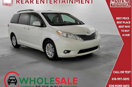 Featured used 2015 Toyota Sienna XLE Premium Van 5TDYK3DC8FS587895 for sale in Marion, IL
