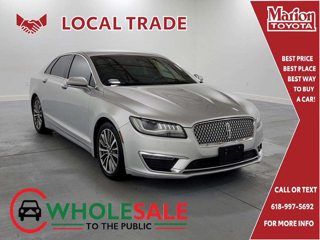 Used 2017 Lincoln MKZ Select with VIN 3LN6L5D95HR623886 for sale in Marion, IL