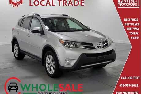 Featured used 2015 Toyota RAV4 Limited SUV 2T3DFREV9FW381635 for sale in Marion, IL