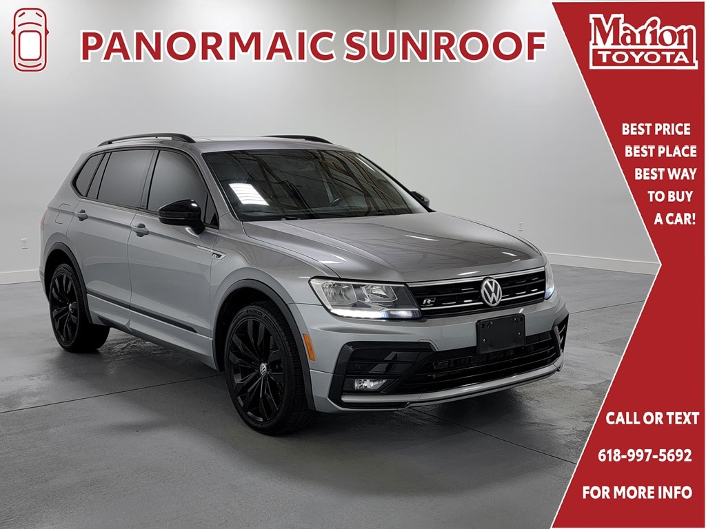 Used 2021 Volkswagen Tiguan 2.0T SE R-Line Black SUV